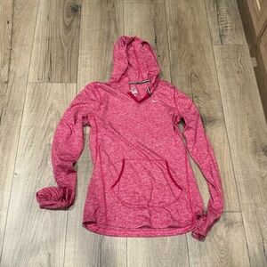 Nike Pink Athletic Hoodie Sweatshirt Women’s Small